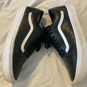 Leather Size 13 Vans old skool sneaker